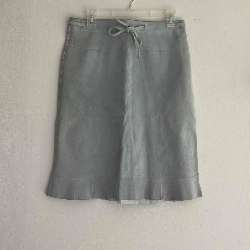 Vintage Abercrombie and Fitch genuine leather skirt